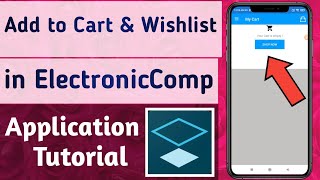How to Add to Cart & Wishlist any Product in ElectronicComp App screenshot 5