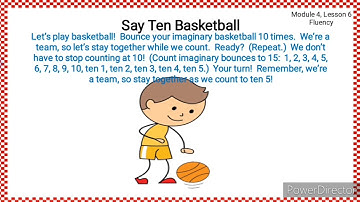 LESSON 6 PRE-K MODULE 4