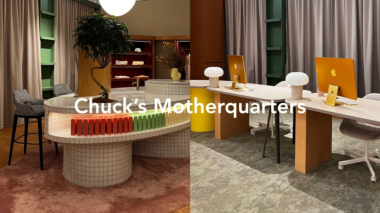 Chuck's Motherquarters Office Tour ?? | JANE CHUCK - YouTube