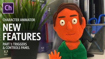 Character Animator New Features (Part 1: Triggers & Controls Panel)
