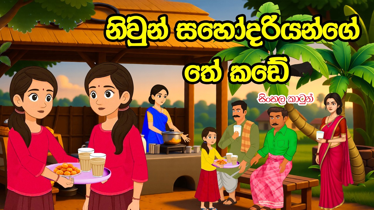 නිවුන් සහෝදරියන්ගේ තේ කඩේ(niwun sahodariyange the kade)😊