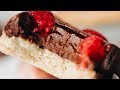 Raspberry fudge bars  vegan  paleo