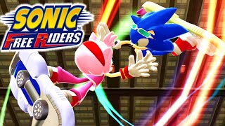 Sonic Free Riders No Kinect: Tag Mode CO-OP!