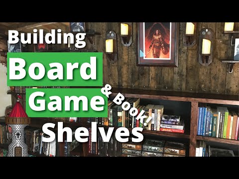 How to make a DIY Board Game Cabinet – An Easy and Stylish Way to Display  Your Board Games! 