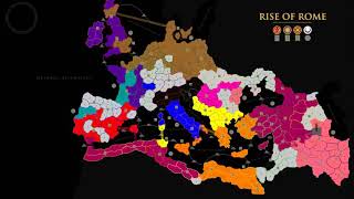 WarLight game: Rise of Rome 3v3v3v3 #3