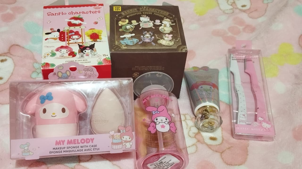 ASMR-Haul Cute De Miniso 🍓꒰ᐢ. .ᐢ꒱ (Hello Kitty, My Melody )