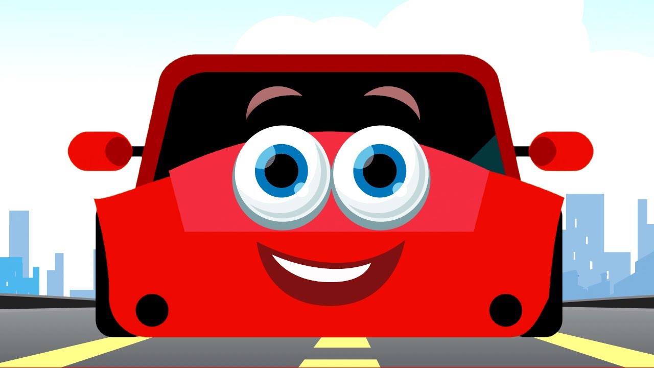 Kırmızı Araba Şarkısı ile Renkleri Öğreniyorum - Bebek Okulu - YouTube