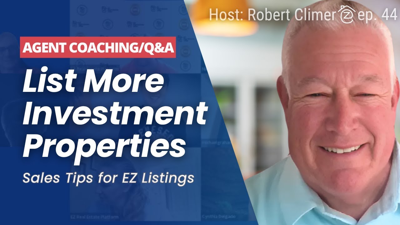 Turn Investor Leads Into Listings With These 4 Listing Programs | Weekly Real Estate Coaching 44