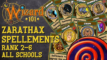 Zarathax Spellements Drop!! | Spring Update 2022 | Day 1 | Wizard101
