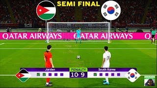 요르단 대 대한민국 - 승부차기 2024 | 준결승 AFC 아시안컵 2023 | eFootball PES 게임플레이 screenshot 2