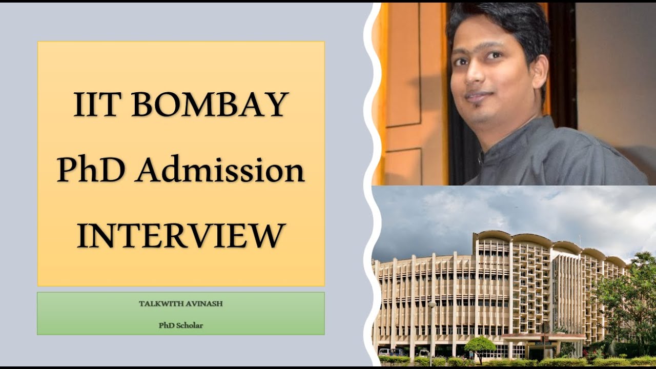 phd for working professionals in iit bombay