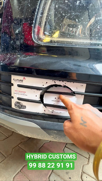 Hyundai Venue 2024 Fog Lamp Solution by @HybridCustoms #venue2024 #accessories #upgrade