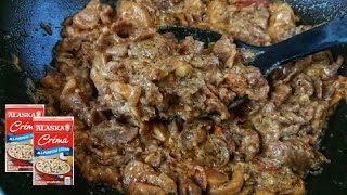 Creamy Beef With Mushroom Alaska Créma Kimberly Snow