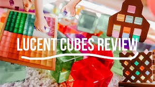 Wooden Toy Spotlight- LUCENT CUBES PLAY REVIEW