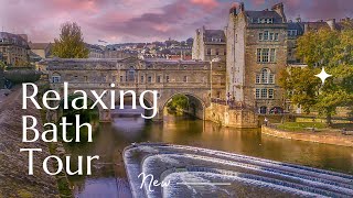 Relaxing Bath City Walk | Historic England with Calming Music and Soft Voice screenshot 5