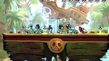 Brawlhalla with bots 1v7 and injection copies