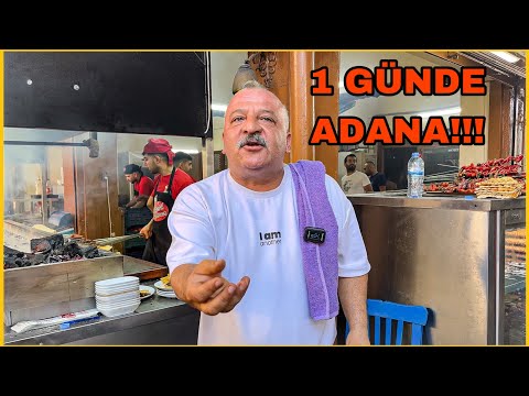 1 GÜNDE ADANA’DA 9 YEMEK YEDİM | 1 GÜNDE ADANA