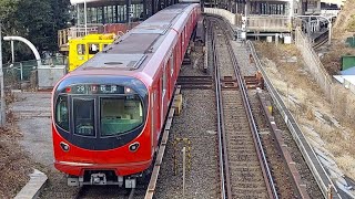 東京メトロ丸ノ内線2000系2110F各駅停車荻窪駅行き四ッ谷駅到着(2023/1/28)