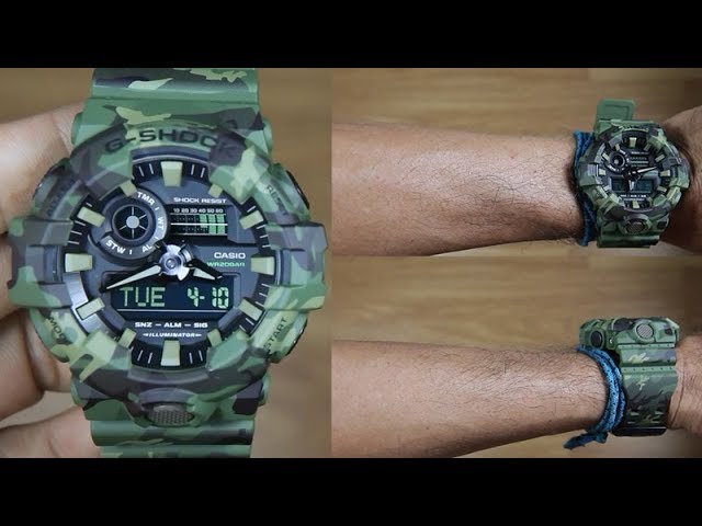  Casio G-Shock Men's GD-120CM Camo Sport Watch : Clothing, Shoes  & Jewelry
