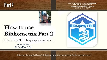 How to do your bibliometric analysis with using Bibliometrix in RStudio (No coding is needed) Part 2