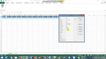 #How to Creat Data Entry Form by Excels program #របៀបបង្កើតទម្រង់បញ្ចូលទិន្នន័យតាមរយៈកម្មវិធី Excels