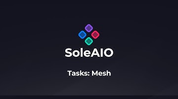 Mesh | SoleAIO V1 Guide
