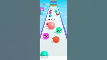 How to play Ball Run 2048 level 881 #ballrun #5minutestech #level881 #games #gameplay #walkthrough