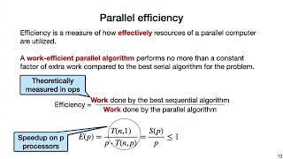 Lecture 2 - Analysis of Parallel Algorithms