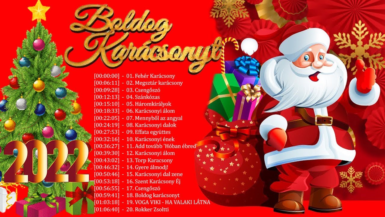 ⁣Felső Karácsonyi Dalok Lejátszási Lista 2022 🎄Legszebb Magyar Karácsonyi Zenék 🔔 Híres Emberek Dalai