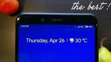 Pixel 2 (Android P) Widget for ANY LAUNCHER !