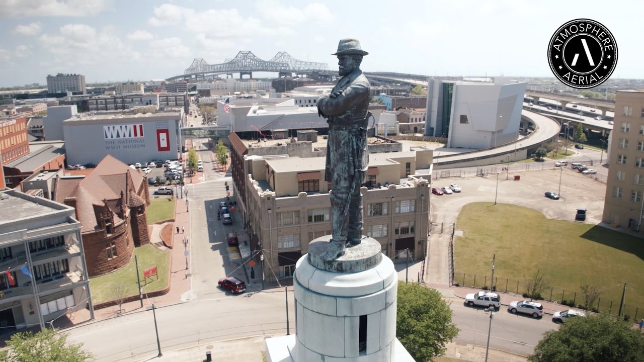 Lee Circle New Orleans - YouTube