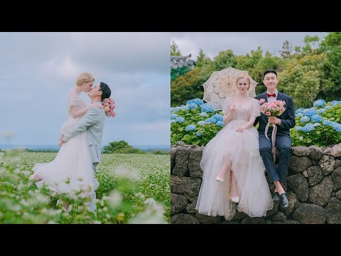 Jeju Island wedding photo shoot! Korean tradition! | Korea Wedding  D-70