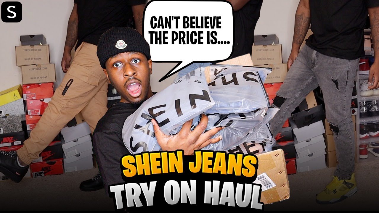MEN!! SHEIN JEANS TRY ON HAUL 
