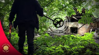 Found a stone house hidden in the woods. Searching in an abandoned homesite