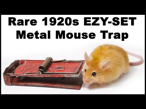 The MOUSEMOBILE - The Rarest and Most Valuable Antique Mouse Trap