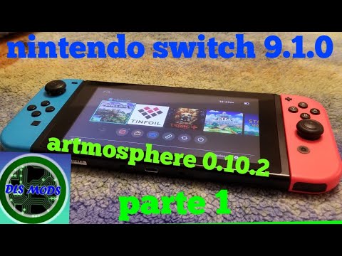 switch 9.1.0 con cfw - YouTube