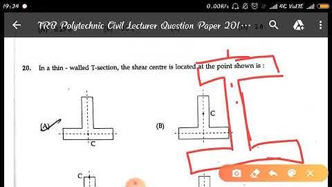 TRB polytechnic previous year civil solved questions 2017