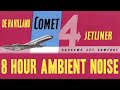 De Havilland Comet Vintage Ambient Jet Noise | 8 Hour | White Noise for Sleeping