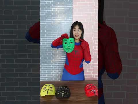 Green Hulk Ft red Spidergirl go to buy Mask Hacker enjoy ,nono#Short