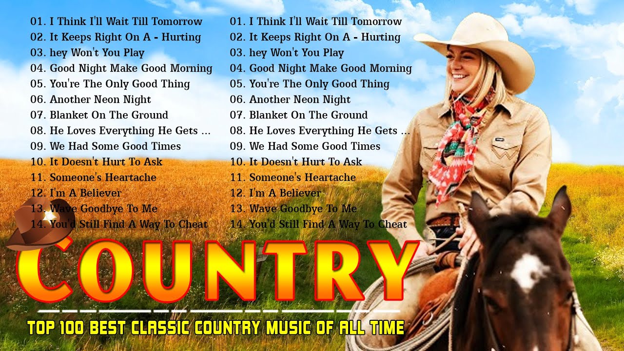Best Slow Of Country Songs All Time || Greatest Hits Classic Country ...