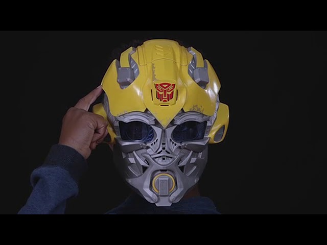 Maske mit Stimmenverzerrer The last knight Transformers Bumblebee 