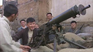 Film! Japanese troops bombard factory, youth self made heavy weapon, decimating entire enemy forces.