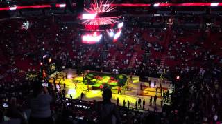Miami Heat Starting Five Opening vs. Utah Jazz (Dec. 17. 2014)