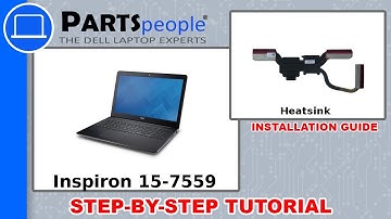 Dell Inspiron 15-7559 (P57F002) Heatsink How-To Video Tutorial
