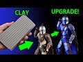 UPGRADING Mandalorian Sculpture with Beskar Armor | Star Wars | Disney+|Polymer Clay tutorial