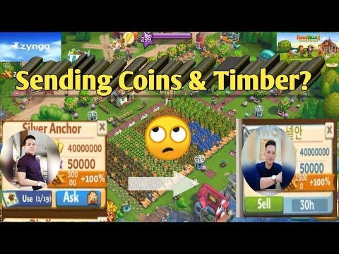 How To Send Millions Of Coins U0026 Timber To Co-Op Members? 100% Working |v67|Farmville 2