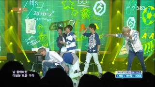 GOT7 "A" Stage @ SBS Inkigayo 2014.07.06