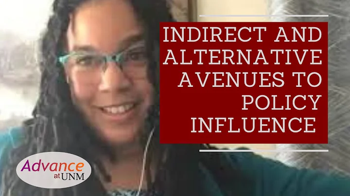 Women in Policy: Indirect and Alternative Avenues ...