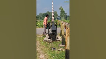 Non Interlock Manual Railgate Closing. #railgate #noninterlock #manual #levelcrossing