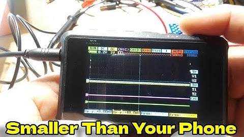 Miniware DS213 Pocket Sized Digital Storage Oscilloscope